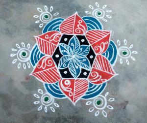 Freehand  Rangoli