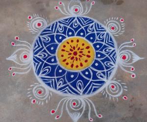 Simple  Rangoli 