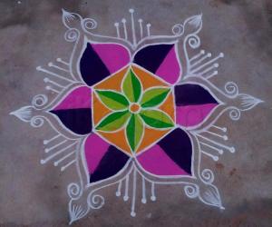 Freehand Rangoli 