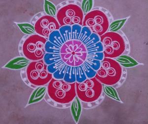 Simple  Rangoli 