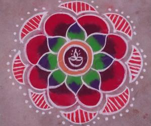 Colourful Rangoli 