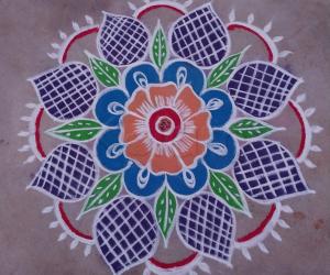 Freehand Rangoli 