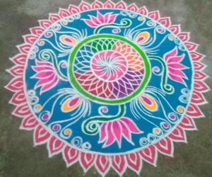 Colourful Rangoli