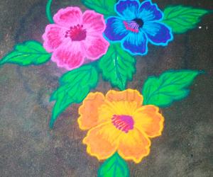 Flower Rangoli