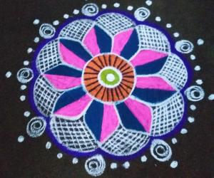 Simple Rangoli