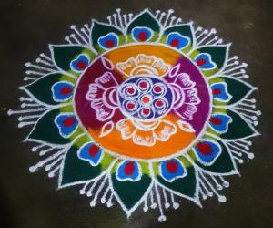 Colourful Rangoli