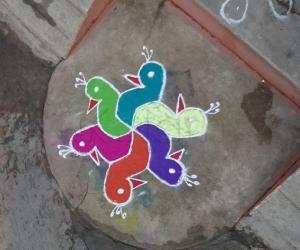 Margazhi kolam