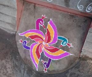 Rangoli: Margazhi kolam