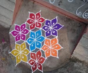 Rangoli: Margazhi kolam