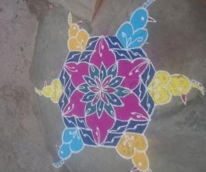 Margazhi kolam 