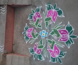 Margazhi kolam 