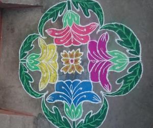 Margazhi kolam 