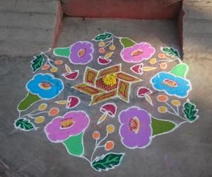 Margazhi kolam 