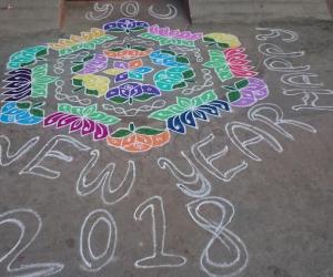 Margazhi kolam 