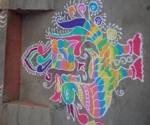 Margazhi kolam 