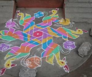 Margazhi kolam 