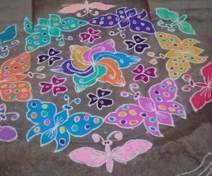 Margazhi kolam 