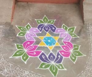 Margazhi kolam 