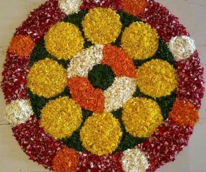 Onam Floral designs-Onam Pookalam