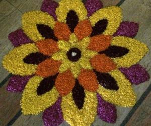 Onam 2015 Day 10 Main Pookalam