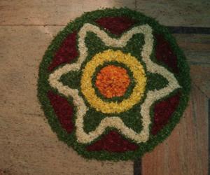 Onam day decor 