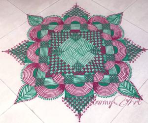 Rangoli: Padikolam