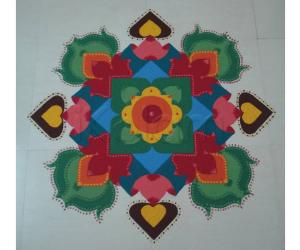 Rangoli For Diwali Contest 2011