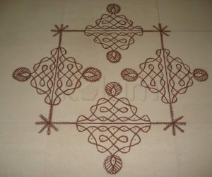 Kolam after a small break