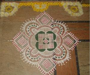 Kolam for Karthigai-1