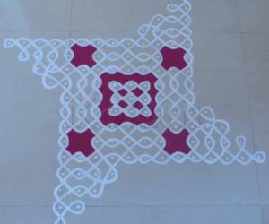 Rangoli: Dotted Kolam