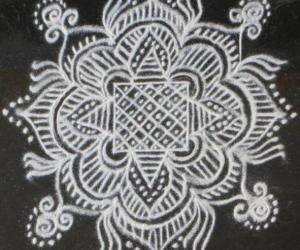 Free Hand Design-Small kolams