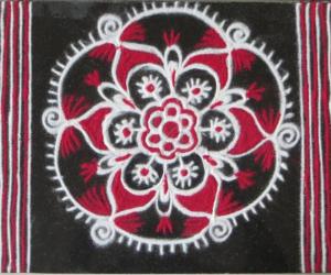 Free hand Design -small kolams