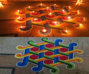 Rangoli: Diwali Kolam-4