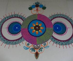 Rang Barse rangoli..2014