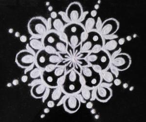 Simple kolam