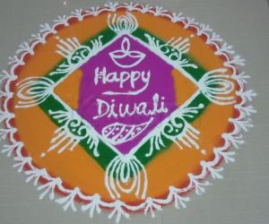 Diwali rangoli