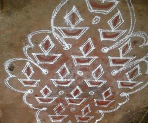 Karthigai kolam