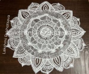 Free hand kolam