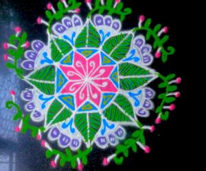 Beginner rangoli