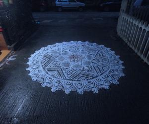 free hand kolam