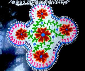 Beginner kolam