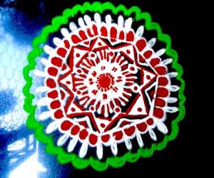 Rangoli: Beginner rangoli