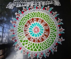 Rangoli: Beginner rangoli