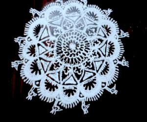 Rangoli: Beginner kolam