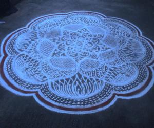 free hand kolam