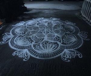 Rangoli: Margazhi Kolam