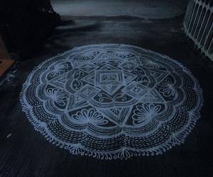 Rangoli: Freehand kolam