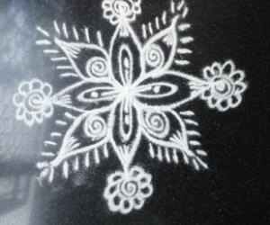 Beginner kolam