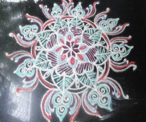 Beginner rangoli