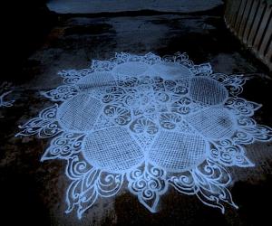 free hand kolam